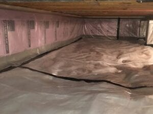 encapsulate your crawlspace to prevent mold and flooding